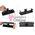 Suport pentru pensule de make-up 15 lacasuri Negru Maange